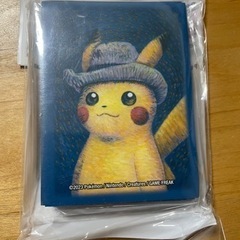 デッキシールド『海外/ピカチュウ(ゴッホ)※』65枚入り｛サプライ｝