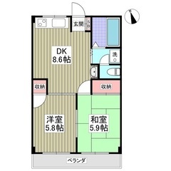 《《２ＤＫ》》🎀宇都宮市🎀フリーレント１ヶ月付き🎀敷金礼金無料🎀...