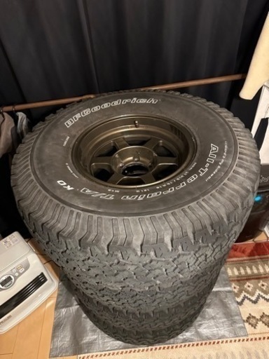 ロックガンホイール＆BFGoodrich A/Tタイヤ