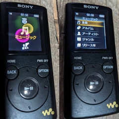 🎶SONYウォークマン🎶NW-E052 ブラック 2GBの画像