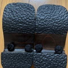 【今週400円】【未使用】「COMME CA ISM 14㌢草履」の画像