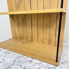 木製棚(５段) 楽天市場】ラック 5段 スチールラック 木製 棚 木製棚板 幅約90×奥行約