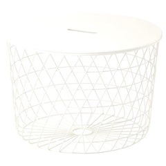 IKEA(イケア) 収納付きテーブル　センターテーブル　サイドテーブル　KVISTBRO クヴィストブロー 61cm 人気商品の画像