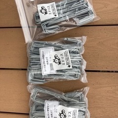 【さらに値下げしました】50平米分植栽シートクラピア用 ＋ピン（250本） の画像