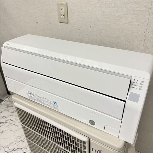  17664  FUJITSU ルームエアコン 2018年製 10畳 ◆大阪市内・東大阪市他 6,000円以上ご購入で無料配達いたしま