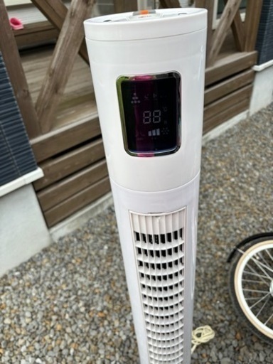 広電　縦型　扇風機　ファン