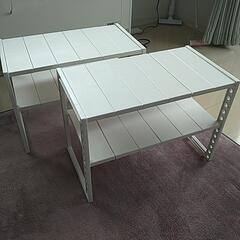 ニトリ　シンク下　収納棚　2個セットの画像