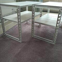 ニトリ　シンク下　収納棚　2個セットの画像