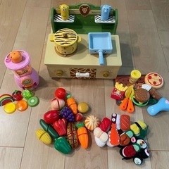 マザーガーデンコンロ　男の子　おままごとセット