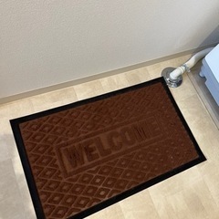 welcomeマット(新品･未使用)