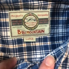 ブルックマウンテン BULCMOUNTAIN シャツ　Lサイズの画像