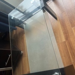 家具  ガラステーブルの画像