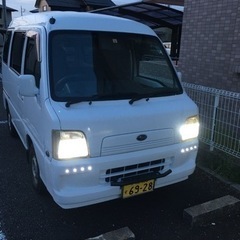スバルサンバーTV1平成15年車ライト系カスタム有り