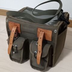 オーストリッチ　フロントバッグ　専用改キャリアの画像