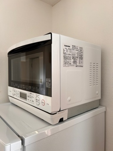 東芝 簡易スチームオーブンレンジ 26L ホワイトTOSHIBA 石窯ドーム ER-TD70-W (値段交渉可)  