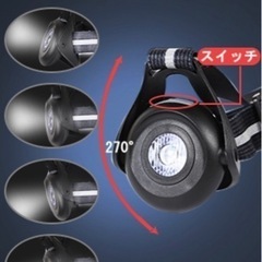 【新品】ランニングライト 前後LED安全仕様（8)の画像