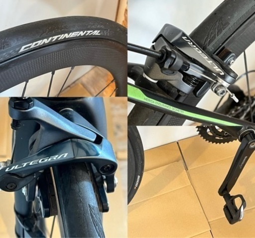 ロードバイク MERIDA カーボンホイール サイズ47 おまけ