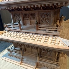 五重塔木製模型の画像