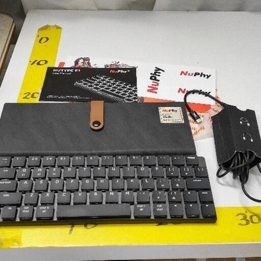 0512-061 NuPhy メカニカルキーボード NuType F1 茶軸　JIS配列