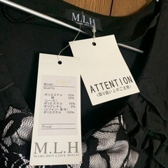 【最終お値下げ⭐︎今週3,980円➡︎500円】【新品】「M.L.Hブランドワンピース？チュニック？M size」の画像