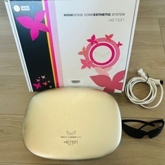 家庭用脱毛器KE-NON8.7J エムテック / 家庭用脱毛器 ケノン（ke-non） 艶消しブラックの