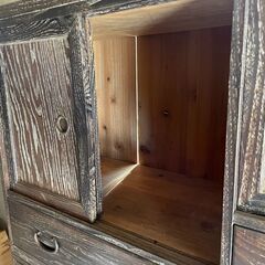 値下げしました。アンティーク レトロ タンスの画像