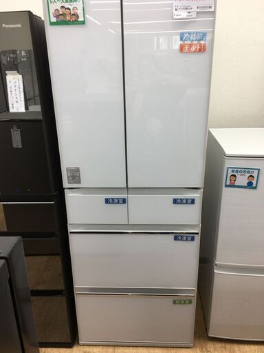 ★ジモティ割あり★ 日立　ヒタチ　HITATI 冷蔵庫 R-HW52J(XW) 520L 18年製 動作確認／クリーニング済み SJ5727