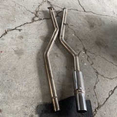値下げ　jzx100  1jz直管 砲弾マフラー 