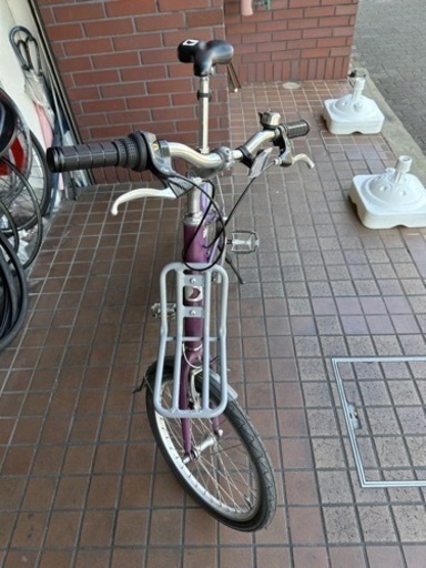 20インチ　ルイガノLOUIS GARNEAU　MV1　ミニベロ　軽量アルミフレーム　7speed　パープル 