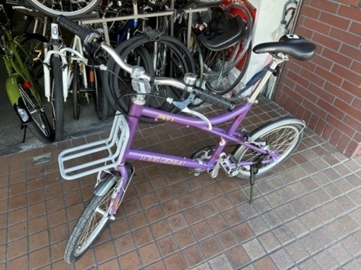 20インチ　ルイガノLOUIS GARNEAU　MV1　ミニベロ　軽量アルミフレーム　7speed　パープル