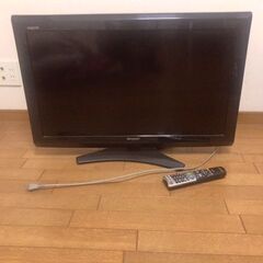 SHARP  AQUOS　画面対角線長さ(約80cm)・・TOS...