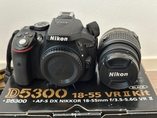 Nikon d5300 18-55 VR2 kit BLACK