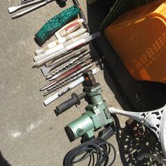ハンマードリル２台作動品の画像