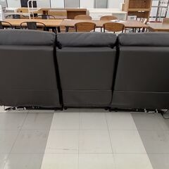 ★ジモティ割あり★  ソファー ブラック クリーニング済み TC350の画像