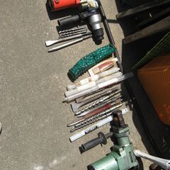 ハンマードリル２台作動品の画像