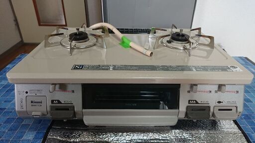 2017製 Rinnai 都市ガスコンロ  ※¥4500→¥3500