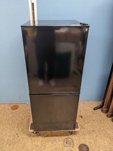 ☆ニトリ 2ドア冷凍冷蔵庫 N グラシア 106L 2022年製 NTR-106BK シンプル ブラック
