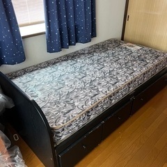 家具 ベッド シングルベッド