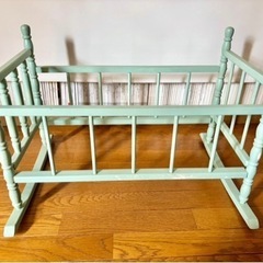 ⚫︎最終値下げ　アンティーク　ヴィンテージ　ドールベッド　　