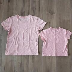 UNITED ARROWS♡125サイズ&75サイズ オーガニックコットン100% おそろいTシャツの画像