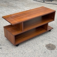 決まりました☆5/17まで⚠️キャスター付き☆テレビ台☆ラック☆格安☆中古☆配達相談可能☆早い者勝ち🫵🏾新生活に♪の画像