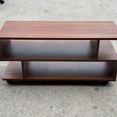 決まりました☆5/17まで⚠️キャスター付き☆テレビ台☆ラック☆格安☆中古☆配達相談可能☆早い者勝ち🫵🏾新生活に♪の画像