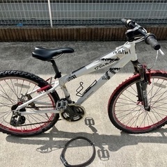 【自転車】マウンテンバイク サイクリング 子供 キッズ 21段 ...