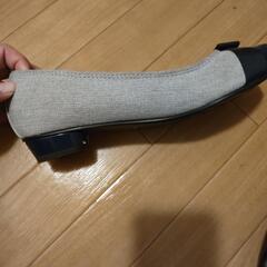 サイドリボンパンプスの画像