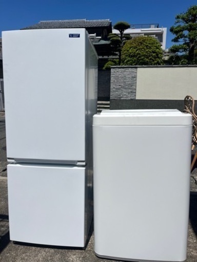 福岡市配送設置無料　高年式冷蔵庫、洗濯機セット 21年製