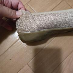 ラメリボンパンプスの画像