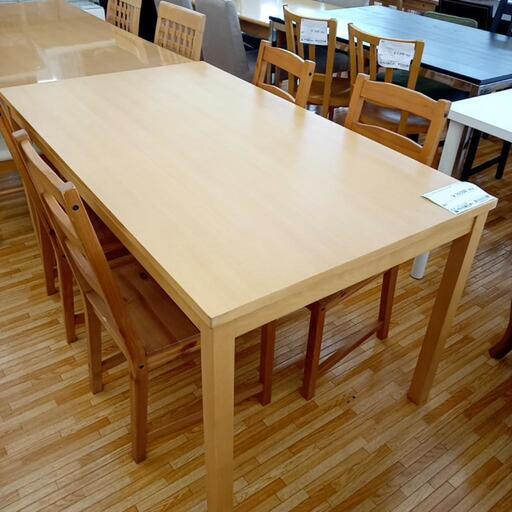★ジモティ割あり★良品計画/IKEA　 ダイニングテーブルセット 4人用　ナチュラルカラー　クリーニング済　YJ2538