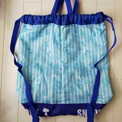 プールバッグ (スヌーピー 水色)の画像