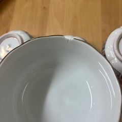 7皿セット　有田焼　田扇　古伊万里　錦絵菊花紋　陶扇窯　小鉢　生活雑貨 食器 茶器の画像