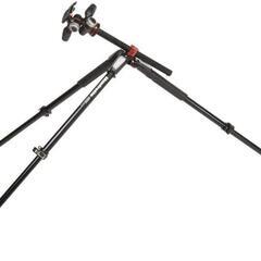 Manfrotto プロ三脚 055シリーズ アルミ 3段 + RC2付3Way雲台キット MK055XPRO3-3W　ケース付きの画像